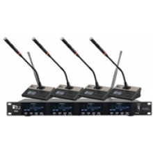 無線一拖四會議話筒